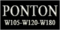 Ponton W105/W120/W180