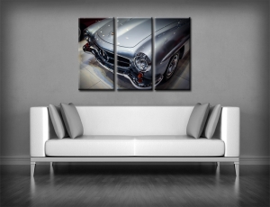 Mercedes-Benz 190SL W121 Leinwand 3-teilig
