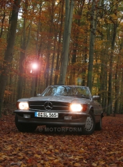 Poster Kunstdruck Mercedes SL R107-3
