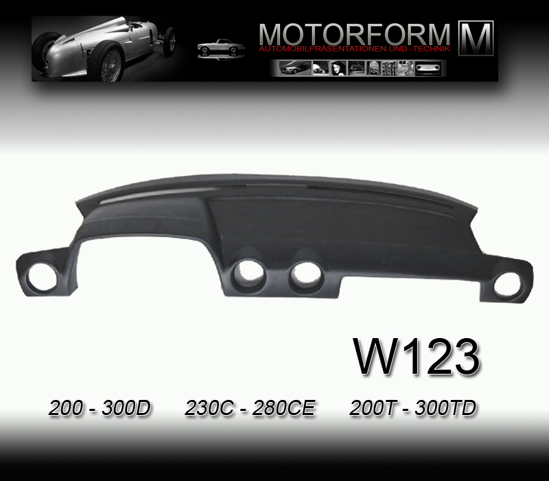 W123 Armaturenbrett Dashboard Cover Teppich NEU » Mercedes Teile online  kaufen