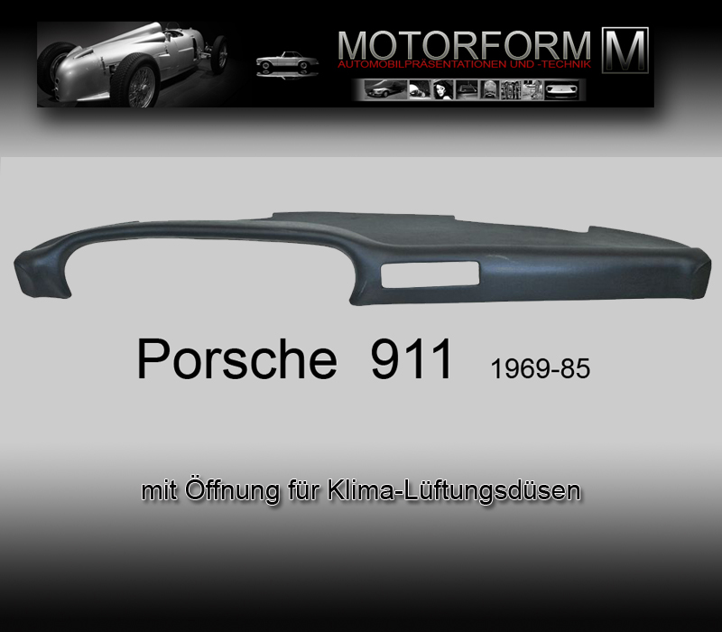 Porsche 911 Armaturenbrett-Cover - Motorform-Shop