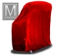 Hardtop-Cover rot fuer Mercedes SL W113 Pagode