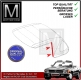 OE-Quality - Left vertical softtop seal for Mercedes SL 107