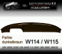 Armaturenbrett-Cover / Abdeckung Mercedes W114/W115 dunkelbraun