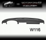 Armaturenbrett-Cover / Abdeckung Mercedes W116 schwarz
