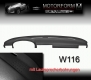 Armaturenbrett-Cover / Abdeckung Mercedes W116 schwarz Lautspr.