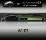 Armaturenbrett-Cover / Abdeckung Mercedes W107 SL SLC gruen