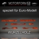 Wurzelholz Zierstreifen-Set für Mercedes SL SLC W107 EU-Ausführu
