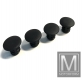 4 pieces set of sill caps for Mercedes SL 107